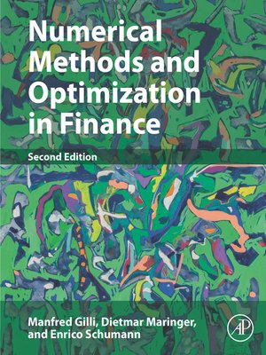 cover image of Numerical Methods and Optimization in Finance